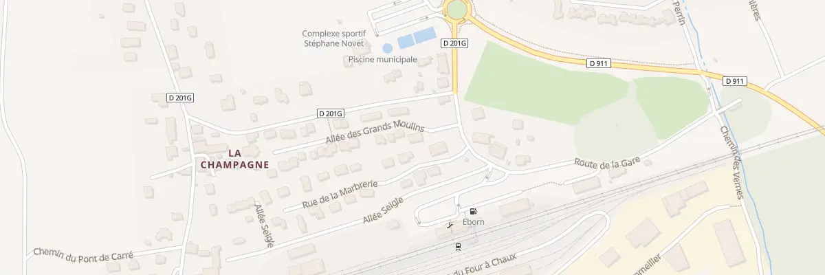 Plan du 57 All des Grands Moulins à Saint-Pierre-d’Albigny