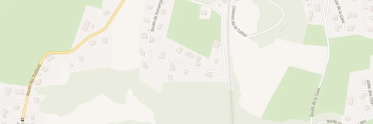 Plan du 237 Rte de Ferramant à Charvonnex