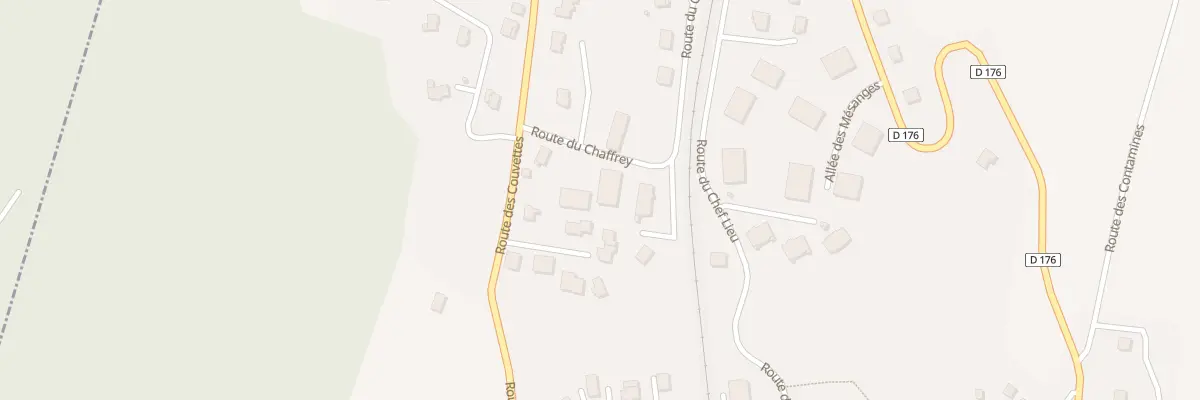 Plan du 355 Rte de Chaffrey à Charvonnex