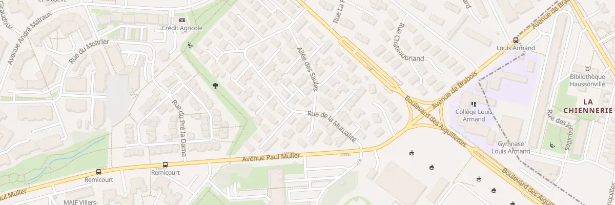 Plan du 28 Rue de la Mutualité à Villers-lès-Nancy