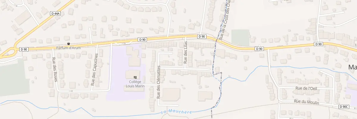 Plan du 10 Rue des Lilas à Custines