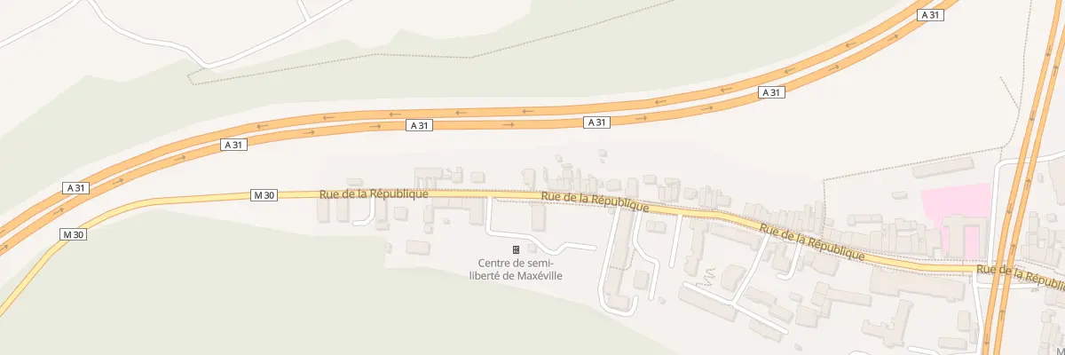 Plan du 122 Rue de la République à Maxéville