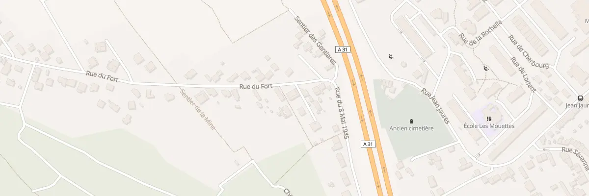 Plan du 9 Rue du Fort à Champigneulles