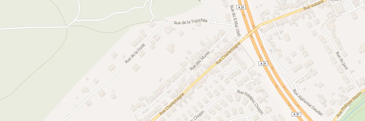 Plan du 13 Rue des Mures à Champigneulles