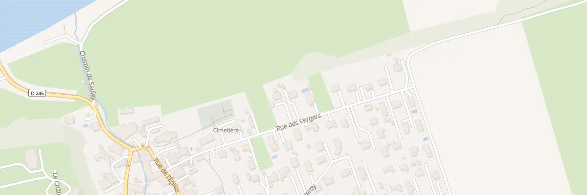 Plan du 13 Rue des Vergers à Vaire