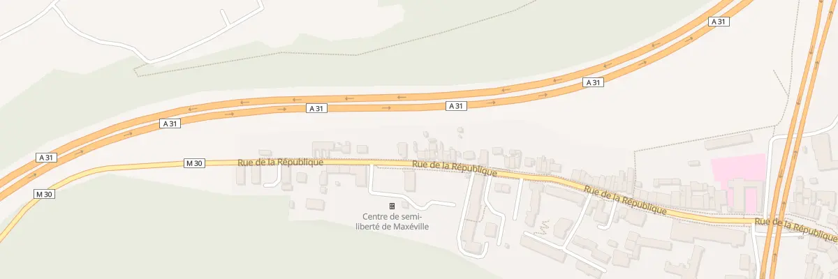 Plan du 118 Rue de la République à Maxéville