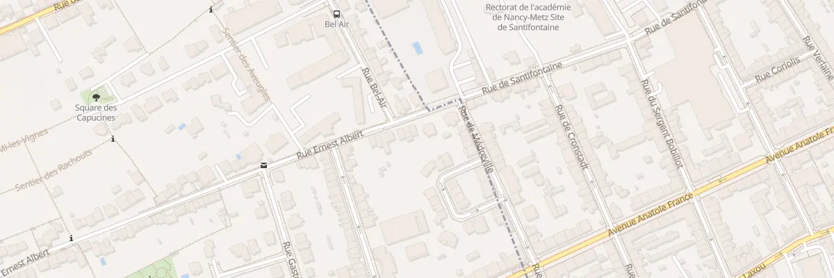 Plan du 122B Rue Ernest Albert à Laxou