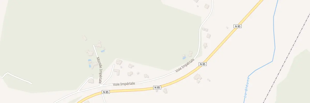 Plan du 693 Voie Impériale à Aiglun