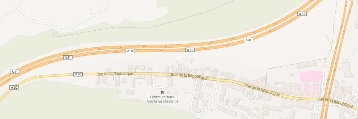 Plan du 116 Rue de la République à Maxéville