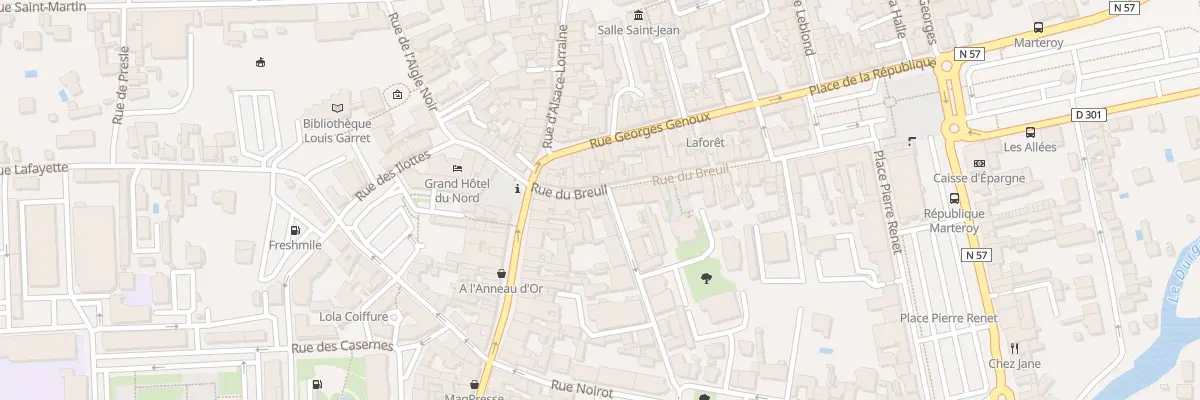 Plan du 10 Rue du Breuil à Vesoul