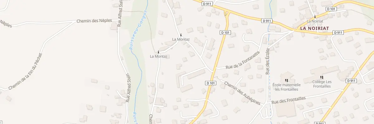 Plan du 39 Rue des Ponants à Saint-Pierre-d’Albigny