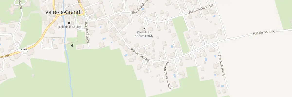 Plan du 15 Rue de Nancray à Vaire