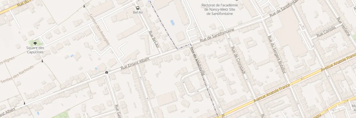Plan du 124 Rue Ernest Albert à Laxou