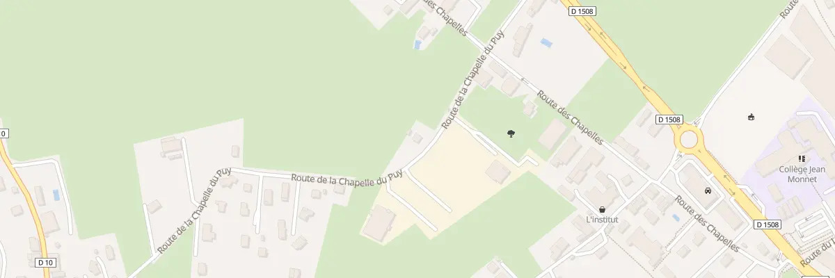 Plan du 236 Rte de la Chapelle du Puy à Saint-Jorioz