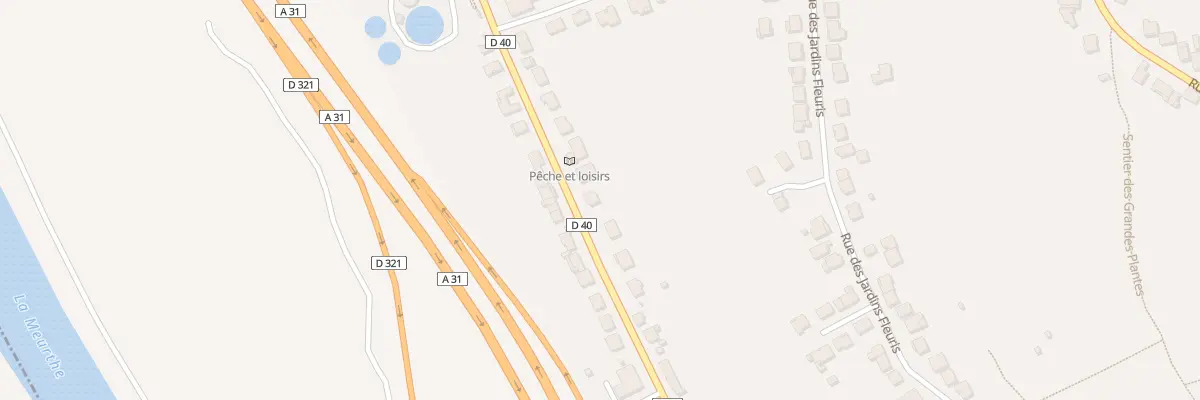 Plan du 50 Rue Raymond Poincaré à Bouxières-aux-Dames
