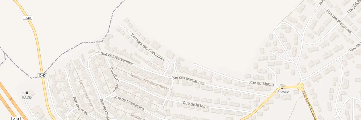 Plan du 17 Rue des Narvannes à Bouxières-aux-Dames