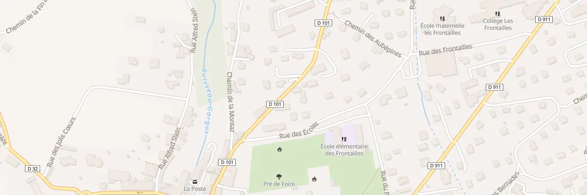Plan du 280 Rue Jean-Louis Bouvet à Saint-Pierre-d’Albigny
