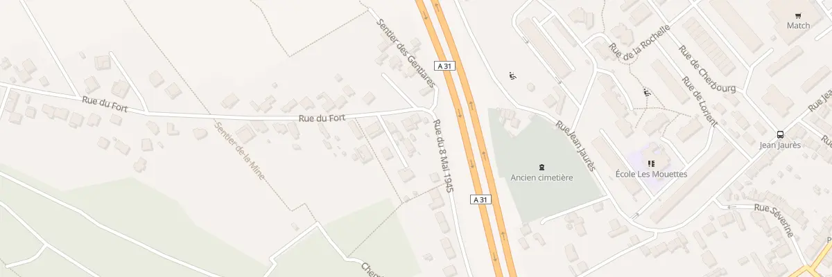 Plan du 3 Rue du Fort à Champigneulles