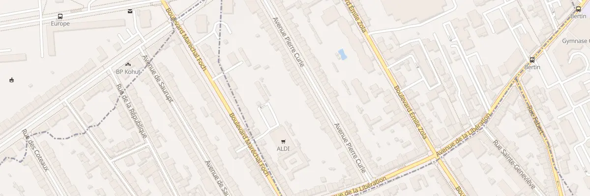 Plan du 54 Av Pierre Curie à Laxou