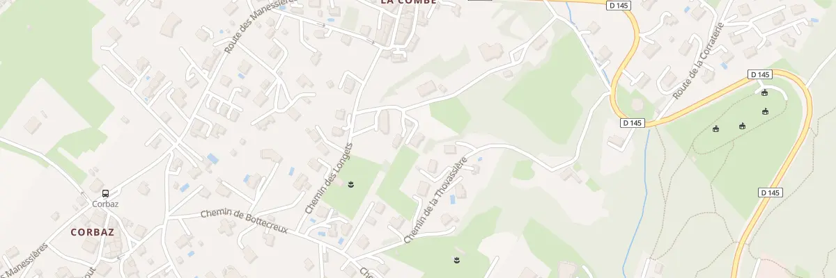 Plan du 182 Che des Longets à Collonges-sous-Salève