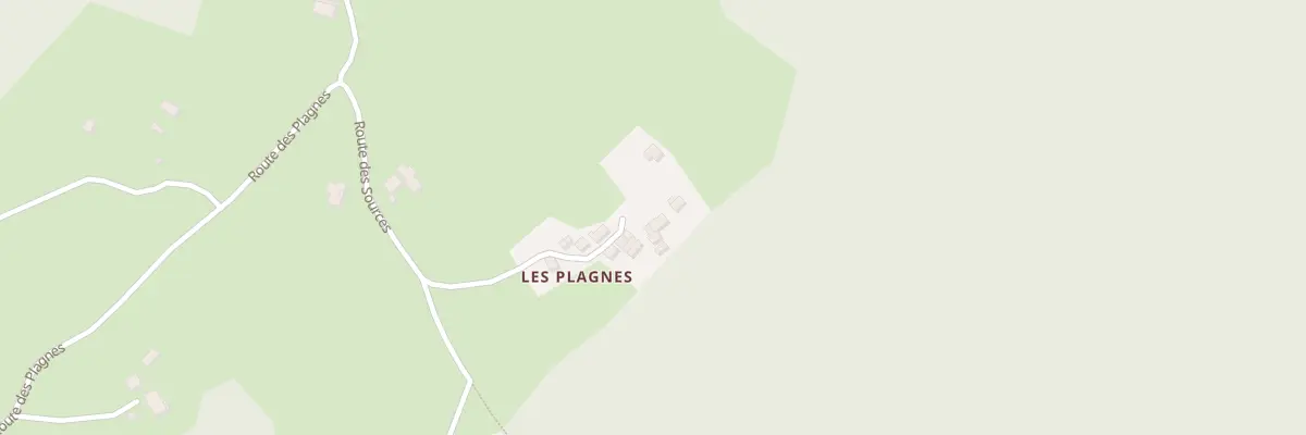 Plan du 5217A Les Plagnes à Presle