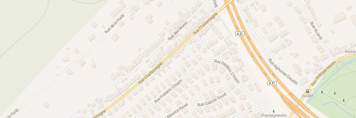 Plan du 25 Rue Charlemagne à Champigneulles