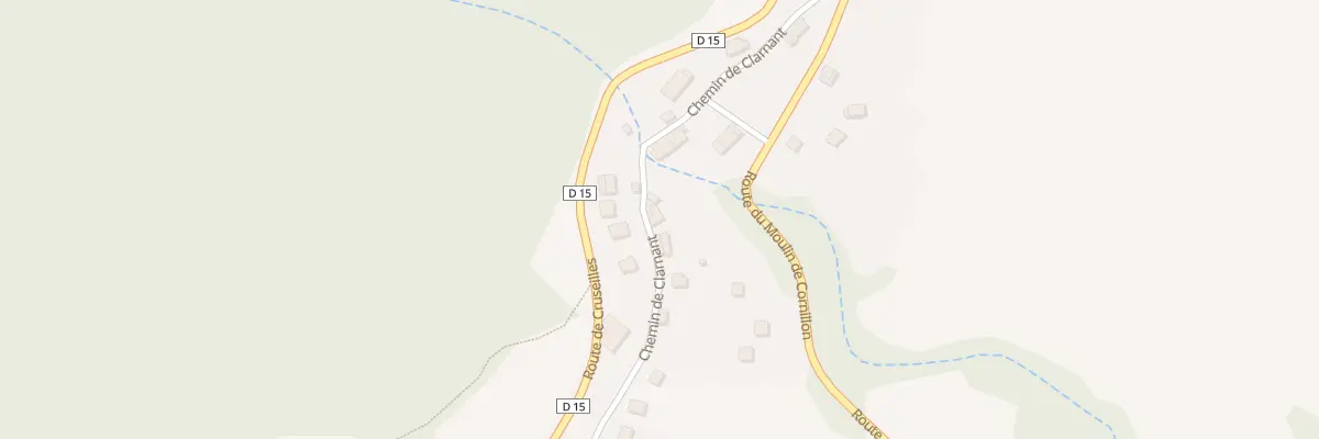 Plan du 271 Che de Clarnant au Sappey