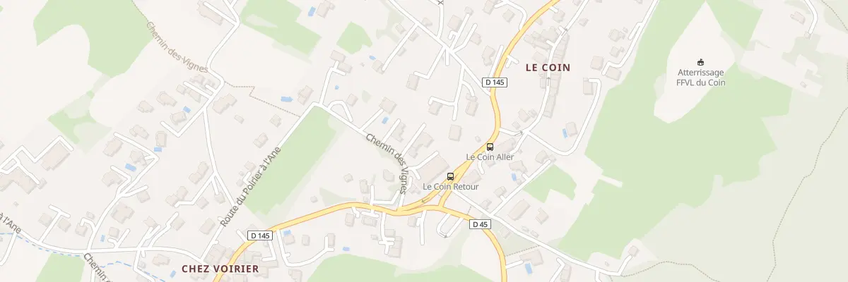 Plan du 839 Che des Vignes à Collonges-sous-Salève