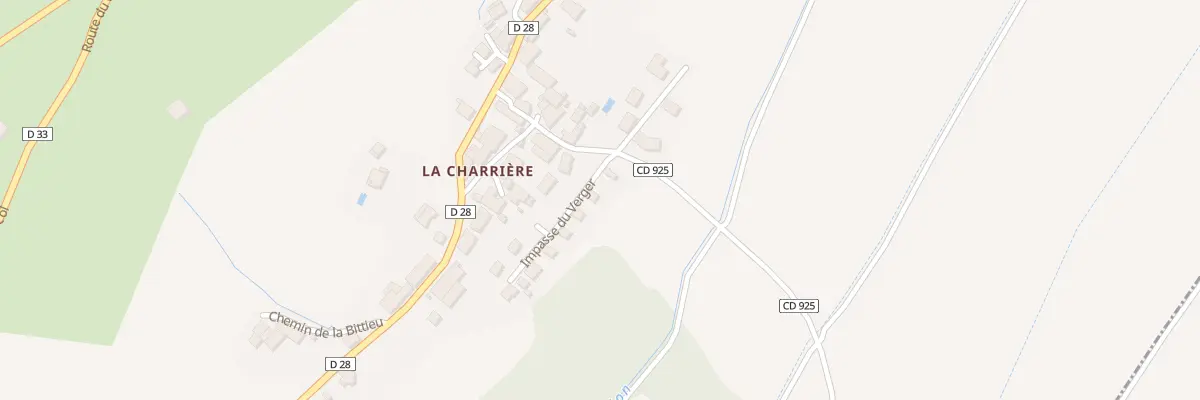 Plan du 5201F Charriere à La Trinité