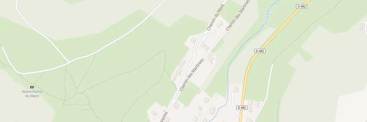 Plan du 3 Che du Mont à Ornans