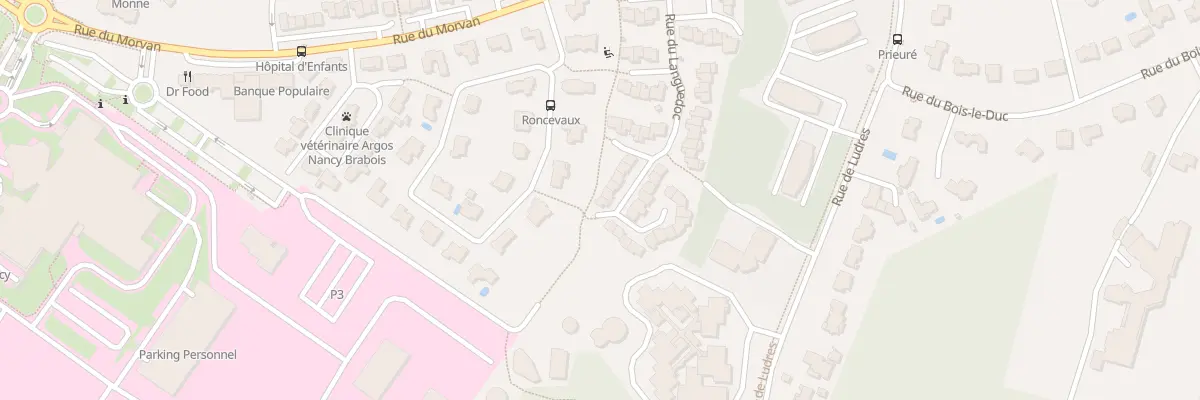 Plan du 54 Rue du Languedoc à Vandœuvre-lès-Nancy