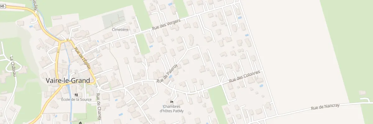 Plan du 5084 Aux Etalottes à Vaire