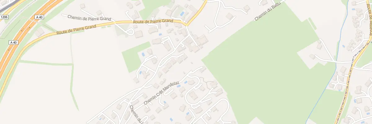 Plan du 55 Rte de Collonges à Bossey