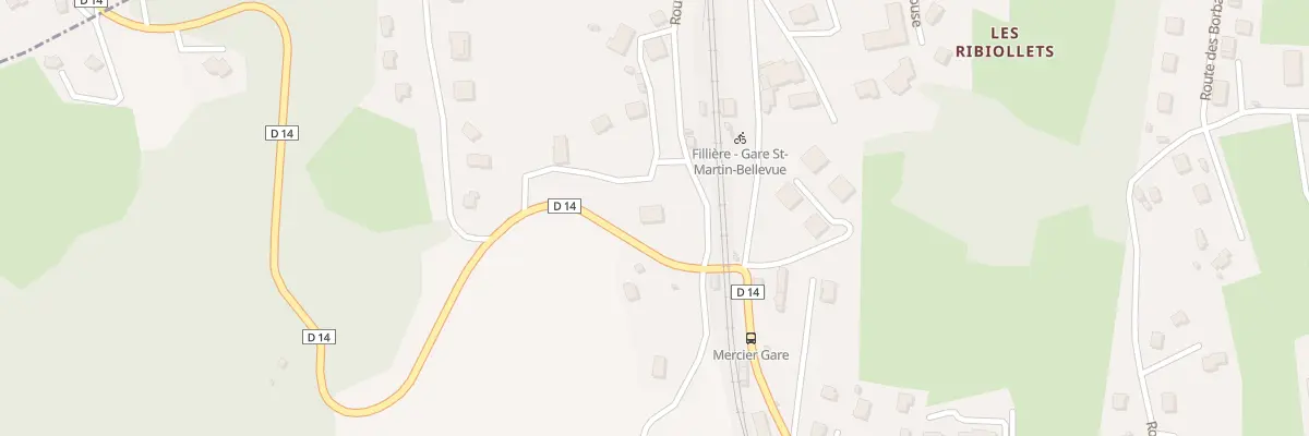 Plan du 936 Rte de Fretallaz à Fillière