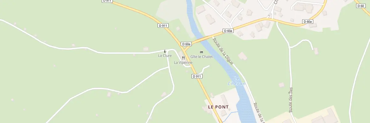Plan du Pont à La Compôte