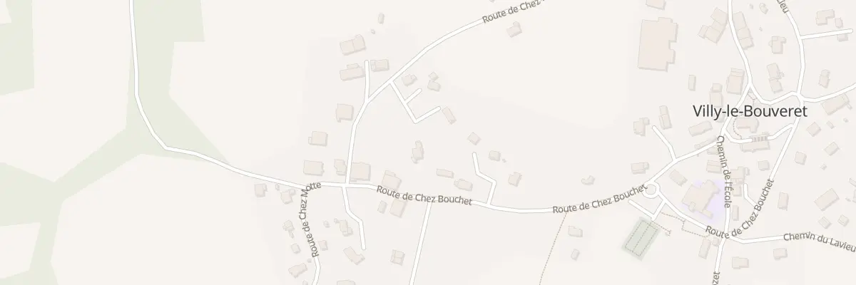 Plan du 563 Rte de Chez Bouchet à Villy-le-Bouveret