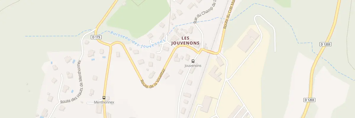 Plan du 51 Rte de la Vouettaz à Argonay