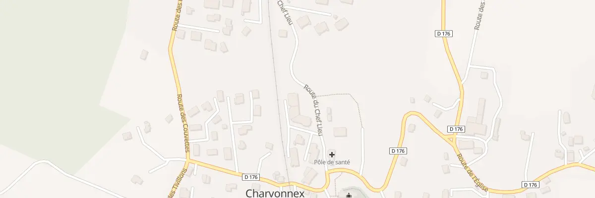 Plan du 540 Rte du Chef Lieu à Charvonnex