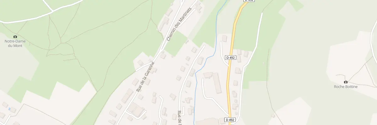 Plan du 11 Rue du Bréjun à Ornans