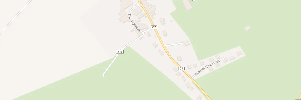 Plan du 6 Rue du Château à Gerbécourt-et-Haplemont