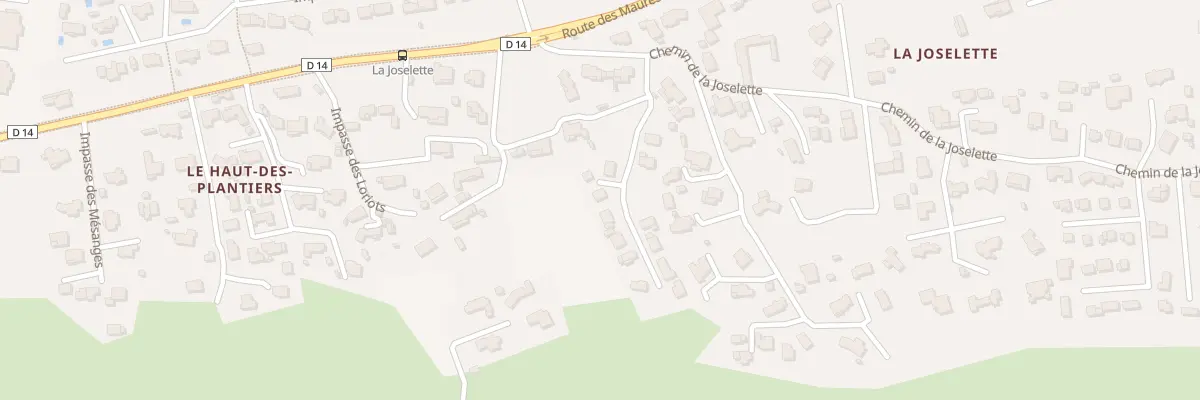 Plan du 116 Imp du Rigau à Pierrefeu-du-Var