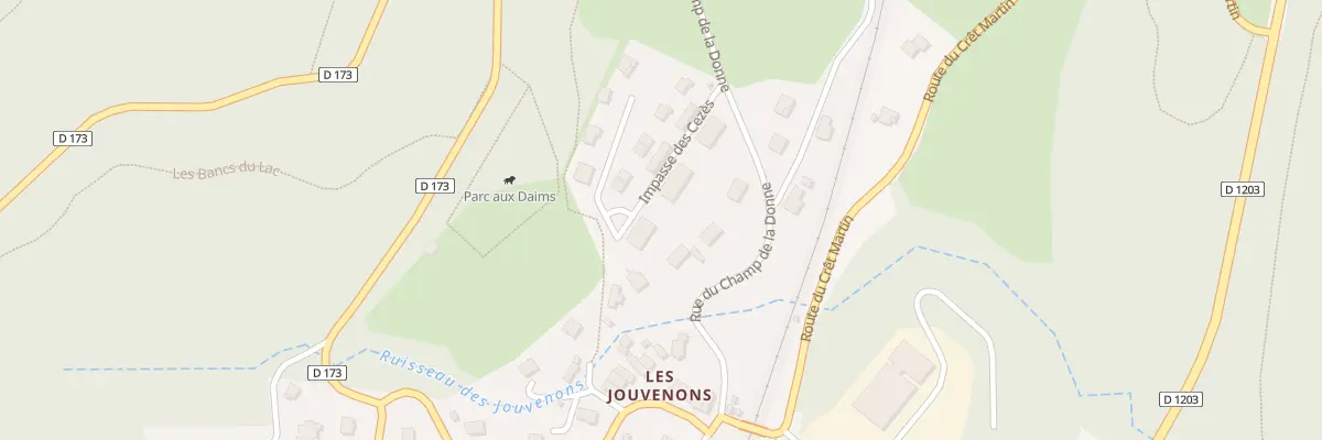 Plan du 31 Imp des Cézés à Argonay