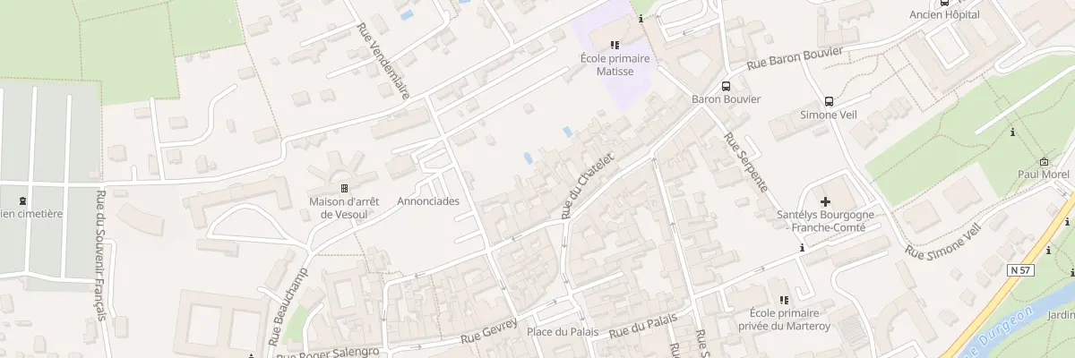 Plan du 7B Pl du Grand Puits à Vesoul