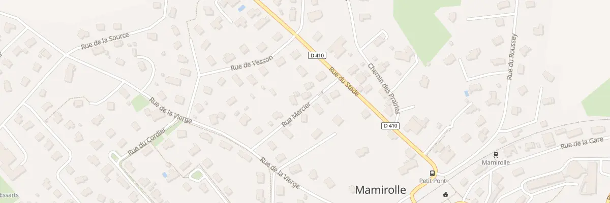 Plan du 7A Rue Mercier à Mamirolle