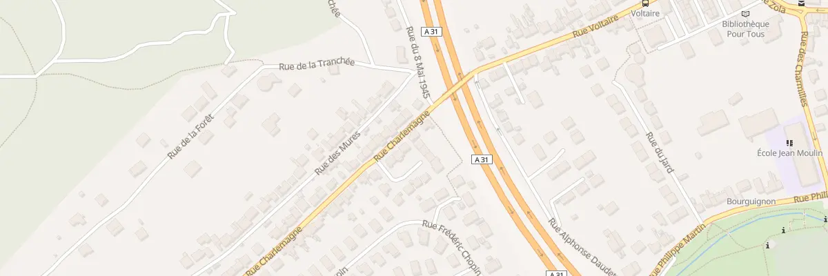 Plan du 3 Rue Charlemagne à Champigneulles