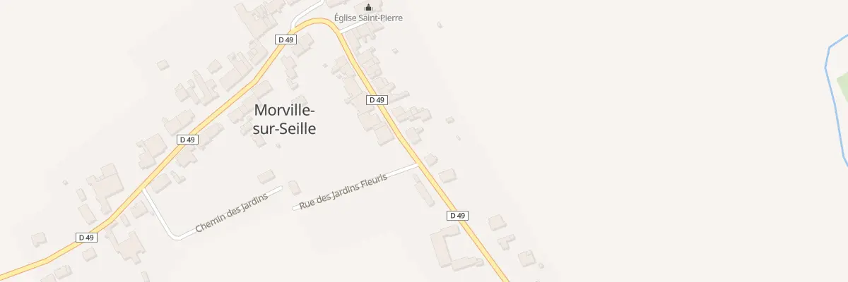 Plan du 17 Rue Bel Louis à Morville-sur-Seille