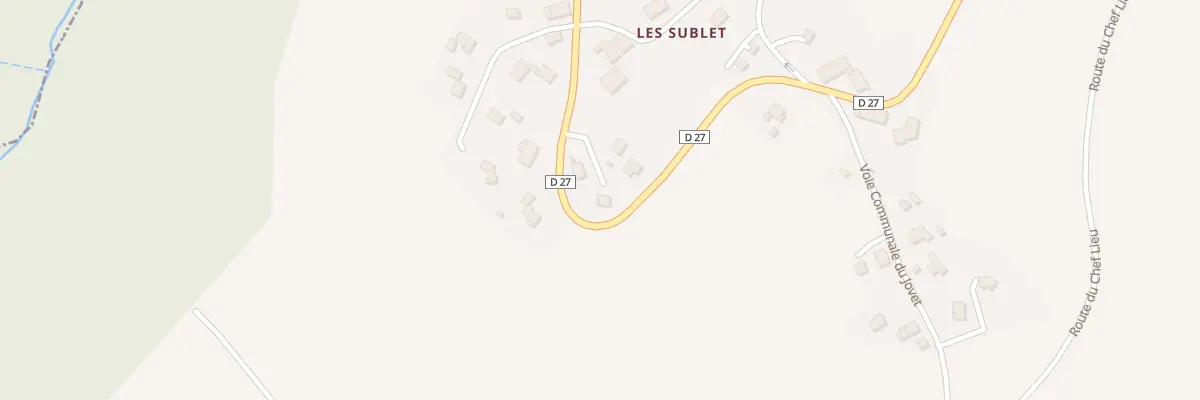 Plan du 663 Rte de la Roche à Villy-le-Bouveret