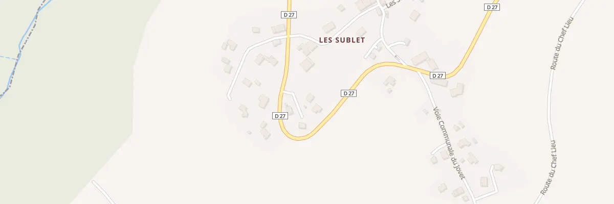 Plan du 661 Rte de la Roche à Villy-le-Bouveret