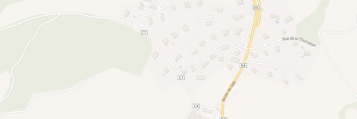 Plan du 5119 Le Laux à La Bâtie-Vieille