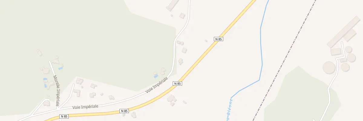 Plan du 890 Voie Impériale à Aiglun